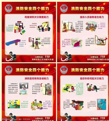 消防安全四個(gè)能力